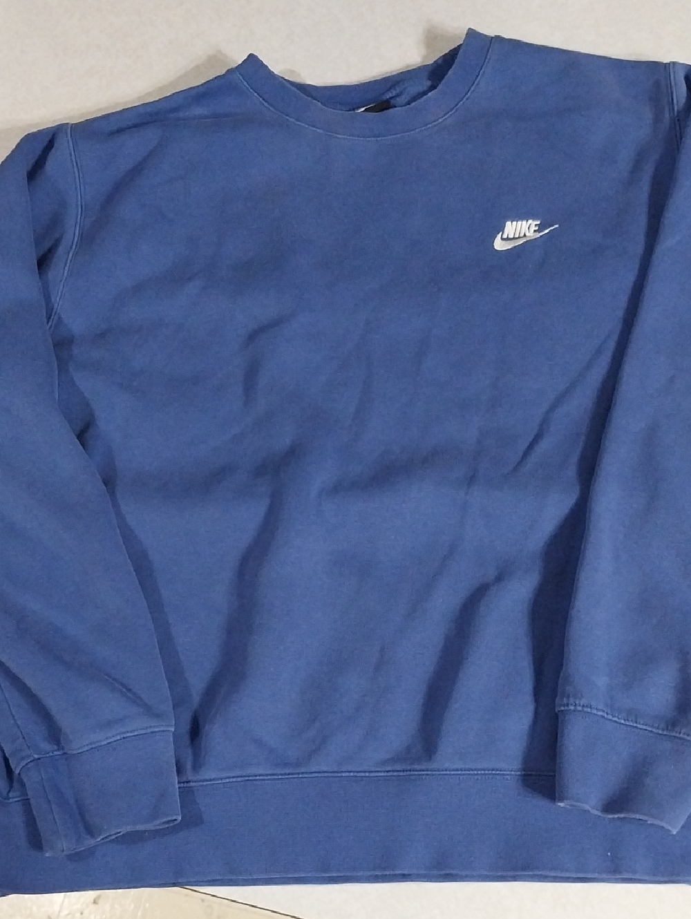 Nike Royal Blue Crewneck Sweatshirt